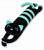 Мягкая Игрушка-подушка КОШКА с Голубыми полосками