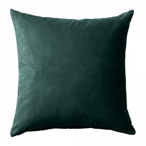 САНЕЛА Чехол на подушку, темно-зеленый