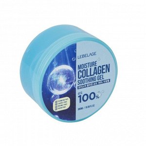 Lebelage Универсальный гель с коллагеном Moisture Collagen 100% Soothing Gel, 300 мл