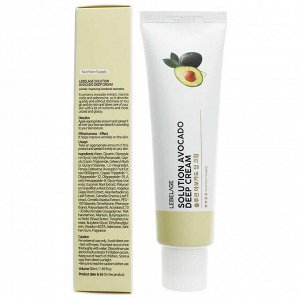 Lebelage Крем для лица с экстрактом авокадо Solution Avocado Deep Cream, 50 мл