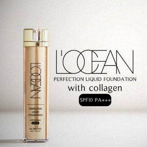 L‘OCEAN L’ocean Тональная основа Perfection Liquid Foundation With Collagen, 23 Natural Beige