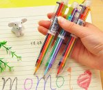Многоцветная ручка 6 цветов