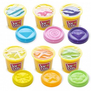 Масса для лепки Joy Doh, 1 баночка (112 г.), цвета в ассортименте, продажа целой коробкой (60 шт.)