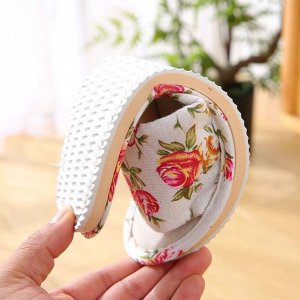 Дорожные тапочки, роза