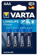 VARTA LONGLIFE POWER 4903 LR03 AAA BL4 (блистер 4шт) (40), шт