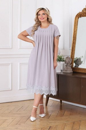 Платье WISELL П2-4790/13 серый