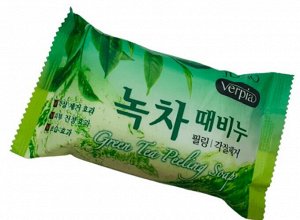 Мыло-пилинг для лица и тела с экстрактом зеленого чая VERPIA 150г