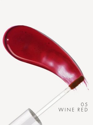LUXVISAGE Тинт для губ с гиалуроновым комплексом LIP TINT AQUA GEL HYALURON COMPLEX тон 05 Wine red НОВИНКА!