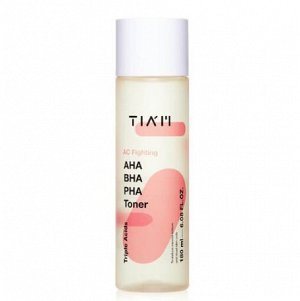 Tiam Очищающий кислотный тонер для проблемной кожи AC Fighting AHA BHA PHA Toner