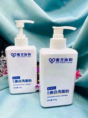 Очищающая отбеливающая пенка для умывания SOUTHERN XIEHE Wnitening facial cleanser 300гр