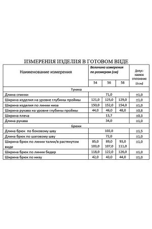 Брюки, туника