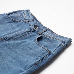 Брюки женские джинсовые, MINAKU SELVEDGE denim цвет синий.