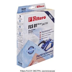 Filtero FLS 01 (S-bag) (4) ЭКСТРА, пылесборники, , упак