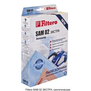 Filtero SAM 02 (4) Экстра, пылесборники, , упак