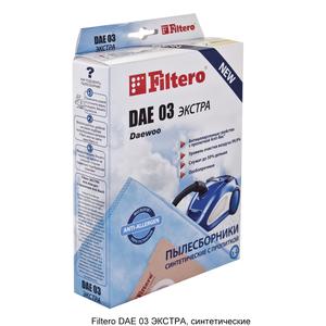 Filtero DAE 03 (4) ЭКСТРА, пылесборники, , упак