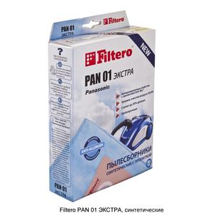 Filtero PAN 01 (4) ЭКСТРА, пылесборники, , упак