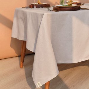 Скатерть Этель Calm 146х220 см, 100% хл, рогожка 186 г/м2