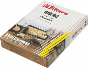 Filtero DAE 03 (4) ЭКОНОМ, пылесборники, , упак