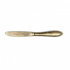 Ручка скоба "Нож" CAPPIO, м/о 76  мм, цвет античная бронза
