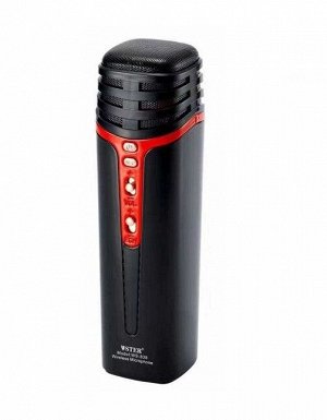 Портативная колонка-микрофон WSTER Karaoke Wireless Microphone Speaker