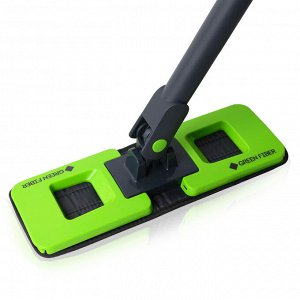 Greenway Швабра с отжимом Green Fiber TWIST