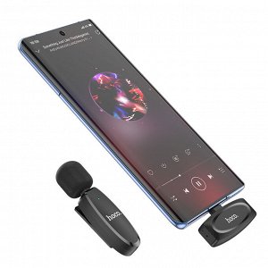 Беспроводной микрофон Hoco Wireless Digital Microphone For Type-C L15