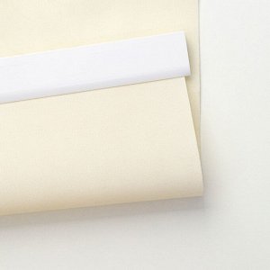 Штора рулонная «Механика», 90?180 см (с учётом креплений 3,5 см), цвет бежевый