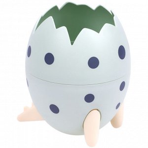 Подставка-стакан MESHU "Dino's egg", пластиковая, мятная, стильный аксессуар для рабочего стола