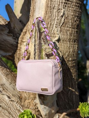 Сумка с цепочкой AB.Z · Pelle · 21-20 (370) cadena lila