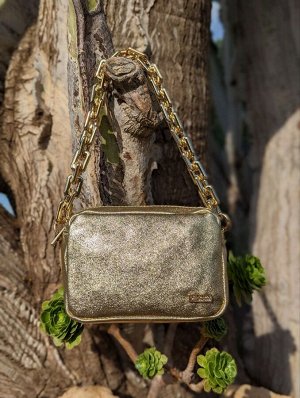 Сумка с цепочкой Pelle 21-20 (370) CG oro