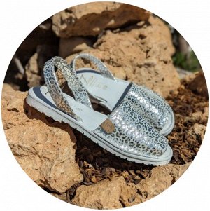 АБАРКАСЫ - ZAPATOS AB.Zapatos · 504-8 Guepardo plata