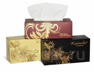 Салфетки 250 л, 2-сл, Kaineko Premium, 1*3 (12 уп/кор) Арт. 3210