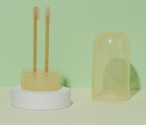 Набор детский зубная щетка и очиститель языка