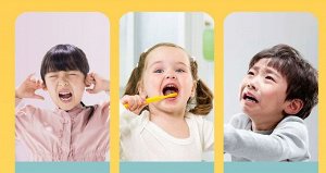 Детская зубная щётка U-образная / Зубная щетка полукруглая / зубная щетка детская силиконовая