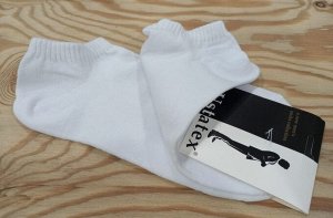 Носки мужские укороченные хлопок демисезон цвет Белый (Юстатекс)