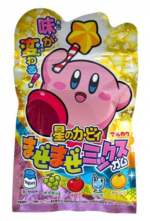 Резинка жевательная Marukawa Kirby Mix 5 вкусов 47г,