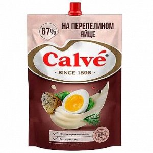 «Calve», майонез «На перепелином яйце» 67%, 700 г