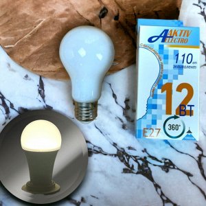 ЛАМПА СВЕТОДИОДНАЯ LED-PREMIUM OPAL 12Вт 175-240В Е27 4000К 1080Лм