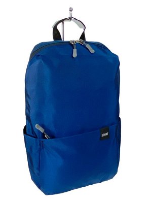 Молодежный рюкзак из текстиля, цвет синий