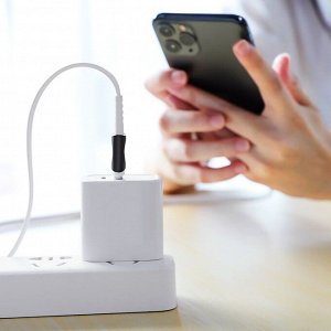 Кабель USB - Apple lightning Borofone BX35 Carib  100см 2,4A (white)