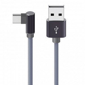 Кабель USB - Type-C Borofone BX26 Express  100см 3A  (gray)