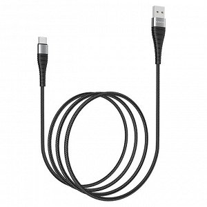 Кабель USB - Type-C Borofone BX32 Munificent  100см 3A (black)