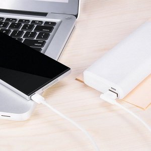 Кабель USB - micro USB Hoco UPM10  120см 2,1A (white)