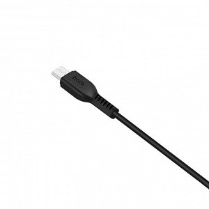 Кабель USB - micro USB Hoco X20  200см 2A (black)