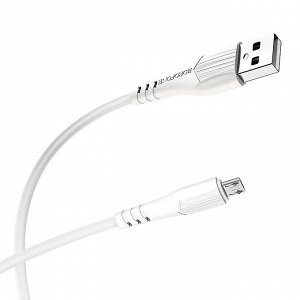 Кабель USB - micro USB Borofone BX37 Wieldy  100см 2,4A  (white)