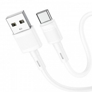 Кабель USB - Type-C Hoco X83 20W 100см 3A  (white)