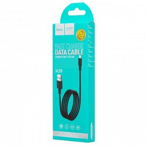 Кабель USB - micro USB Hoco X29 Superior  100см 2,4A (black)