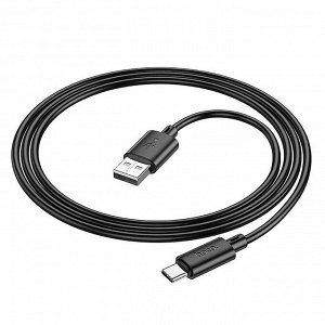 Кабель USB - Type-C Hoco X88  100см 3A  (black)