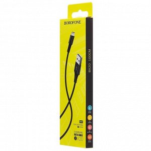 Кабель USB - Apple lightning Borofone BX20  100см 2A  (black)