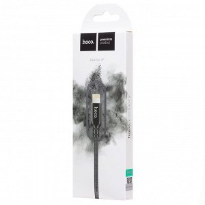 Кабель USB - Apple lightning Hoco X14 Times Speed  200см 2A (black)